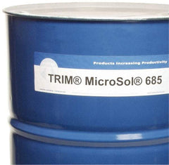 Master Fluid Solutions - Trim MicroSol 685, 54 Gal Drum Cutting & Grinding Fluid - Semisynthetic, For Machining - All Tool & Supply