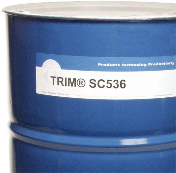 Master Fluid Solutions - Trim SC536, 54 Gal Drum Cutting & Grinding Fluid - Semisynthetic, For Drilling, Reaming, Tapping - All Tool & Supply