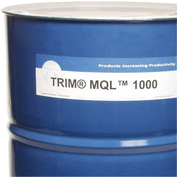 Master Fluid Solutions - Trim MQL 1000, 54 Gal Drum Cutting Fluid - Straight Oil, For Drilling, Milling, Reaming, Sawing, Tapping - All Tool & Supply