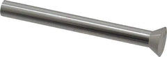 Dayton Lamina - 0.45" Head Diam, 1/4" Shank Diam, Quill Head, High Speed Steel Solid Mold Die Blank & Punch - 60° Head Angle, 0.175" Head Height, 2-1/2" OAL, Blank Punch, KWX Series - All Tool & Supply