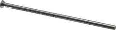 Dayton Lamina - 0.1688" Head Diam, 3/32" Shank Diam, Quill Head, High Speed Steel Solid Mold Die Blank & Punch - 60° Head Angle, 0.0657" Head Height, 2-1/2" OAL, Blank Punch, KWX Series - All Tool & Supply