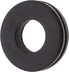 TE-CO - 3/8" Screw, Grade 1010 Steel Standard Flat Washer - 13/32" ID x 7/8" OD, 3/16" Thick, Black Oxide Finish - All Tool & Supply