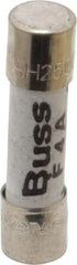 Cooper Bussmann - 250 VAC, 32 VDC, 4 Amp, Fast-Acting Miniature Ceramic Fuse - 20mm OAL, 5mm Diam - All Tool & Supply