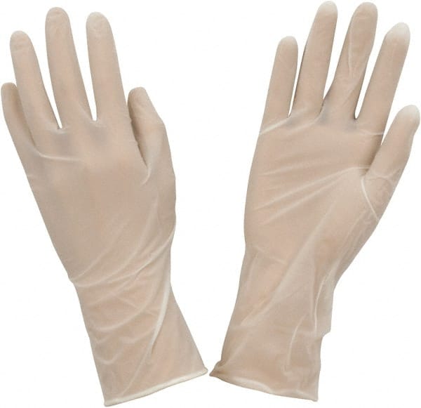 Ansell - Size L, 5 mil, Cleanroom Grade, Powder Free Nitrile Disposable Gloves - Exact Industrial Supply