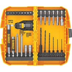 DeWALT - 28 Piece, Screwdriver Bit Set - #1, #2, 1/4" Drive - All Tool & Supply