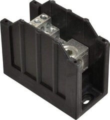 Cooper Bussmann - 1 Pole, 310 Amp, 350 kcmil-6 AWG (Cu/Al) Primary, 4-12 AWG (Al), 4-14 AWG (Cu) Secondary, Thermoplastic Power Distribution Block - 600 VAC/VDC, 1 Primary Connection, 1.96 Inch Long x 3.32 Inch Deep x 4 Inch High - All Tool & Supply