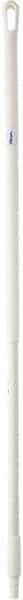 Vikan - 51 x 1-1/4" Fiberglass Squeegee Handle - European Threaded Connection, White - All Tool & Supply