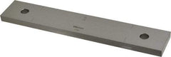 Mitutoyo - 8" Rectangular Steel Gage Block - Accuracy Grade 0, Includes Certificate of Inspection - All Tool & Supply