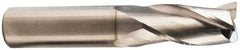 M.A. Ford - 1/2", 3 Flute, Single End, Solid Carbide, 0.03" Corner Radius End Mill - 3" OAL, 30° Helix, Right Hand Flute, 1-1/4" LOC, Right Hand Cut - All Tool & Supply