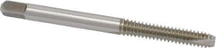 Kennametal - #10-24 UNC, 2 Flute, Bright Finish, High Speed Steel Spiral Point Tap - Bottoming Chamfer, Right Hand Thread, 2-3/8" OAL, 7/8" Thread Length, 0.194" Shank Diam, 2B/3B Class of Fit, Series 5302 - Exact Industrial Supply