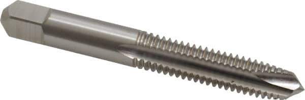 Kennametal - 3/8-16 UNC, 3 Flute, Bright Finish, High Speed Steel Spiral Point Tap - Plug Chamfer, Right Hand Thread, 2.94" OAL, 1-1/4" Thread Length, 0.381" Shank Diam, 2B Class of Fit, Series 5301 - Exact Industrial Supply