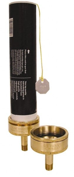 LDI Industries - 1-3/4" Diam, 1/4 x 1/4-18 Thread, Central Lubrication System Grease Cartridge - All Tool & Supply