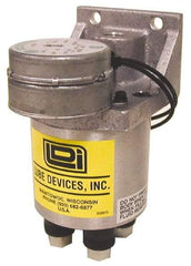 LDI Industries - 0.16 cc Output per Cycle, 2 Outlet Central Lubrication System Electric Pump - 66.55mm Wide x 134.37mm High, 120 Volt, Oil/Grease, 1/8-27 Outlet Thread, NPTF - All Tool & Supply