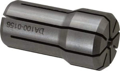 Kennametal - 5/32 Inch, 1/8 to 5/32 Inch Collet Capacity, Series DA100 Double Angle Collet - 1-7/16 Inch Overall Length, 0.769 Inch Overall Diameter, 0.001 Inch TIR - Exact Industrial Supply