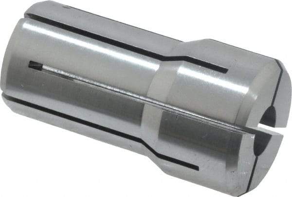 Kennametal - 9/32 Inch, 1/4 to 9/32 Inch Collet Capacity, Series DA100 Double Angle Collet - 1-7/16 Inch Overall Length, 0.769 Inch Overall Diameter, 0.001 Inch TIR - Exact Industrial Supply