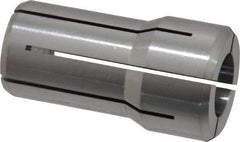 Kennametal - 27/64 Inch, 0.391 to 27/64 Inch Collet Capacity, Series DA100 Double Angle Collet - 1-7/16 Inch Overall Length, 0.769 Inch Overall Diameter, 0.001 Inch TIR - Exact Industrial Supply