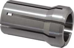 Kennametal - 45/64 Inch, 43/64 to 45/64 Inch Collet Capacity, Series DA180 Double Angle Collet - 1-5/8 Inch Overall Length, 1.035 Inch Overall Diameter, 0.001 Inch TIR - Exact Industrial Supply