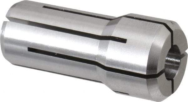 Kennametal - 15/64 Inch, 13/64 to 15/64 Inch Collet Capacity, Series DA200 Double Angle Collet - 1-3/16 Inch Overall Length, 0.539 Inch Overall Diameter, 0.001 Inch TIR - Exact Industrial Supply