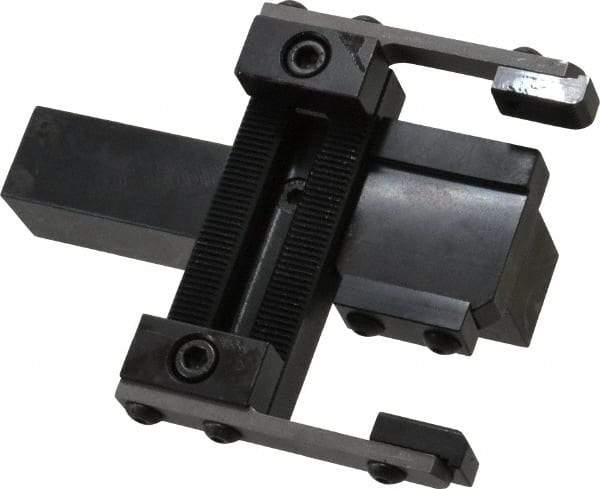 Royal Products - 1 Inch Square Shank Combination Cutoff Tool and Bar Puller - 1/8 to 3 Inch Gripping Range, 6-3/8 Inch Long, 3-5/8 Inch Wide - Exact Industrial Supply