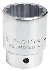 Blackhawk by Proto - 3/4" Drive, Standard Hand Socket - 12 Points, 2" OAL, Alloy Steel, Black Finish - All Tool & Supply