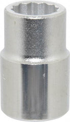 Proto - 3/4", 3/4" Drive, Standard Hand Socket - 12 Points, 2" OAL, Chrome Finish - All Tool & Supply