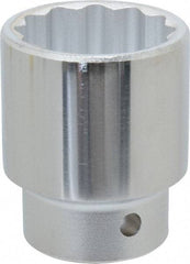 Proto - 1-1/2", 3/4" Drive, Standard Hand Socket - 12 Points, 2-13/32" OAL, Chrome Finish - All Tool & Supply