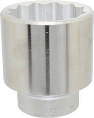 Proto - 2-1/8", 3/4" Drive, Standard Hand Socket - 12 Points, 3-9/32" OAL, Chrome Finish - All Tool & Supply