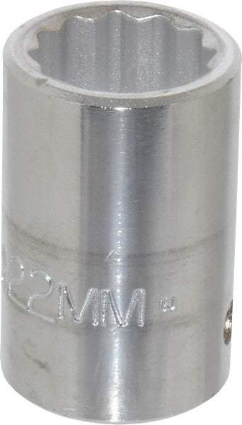 Proto - 3/4" Drive, Standard Hand Socket - 12 Points, 2" OAL, Chrome Finish - All Tool & Supply