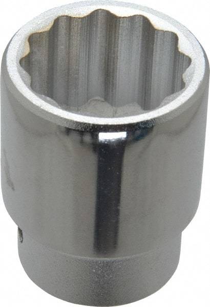 Proto - 3/4" Drive, Standard Hand Socket - 12 Points, 2-7/32" OAL, Chrome Finish - All Tool & Supply