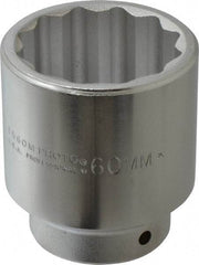 Proto - 3/4" Drive, Standard Hand Socket - 12 Points, 3-21/32" OAL, Chrome Finish - All Tool & Supply