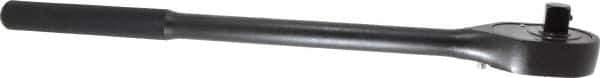 Proto - 3/4" Drive Pear Head Standard Ratchet - Black Oxide Finish, 20" OAL, 24 Gear Teeth, Standard Knurled Handle, Standard Head - All Tool & Supply