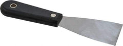 Stanley - 2" Wide Steel Putty Knife - Flexible, Nylon Handle, 7-1/2" OAL - All Tool & Supply