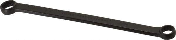 Proto - 9/16" x 5/8" 12 Point Offset Box Wrench - Double End, 9-7/16" OAL, Steel, Black Finish, 15° Offset - All Tool & Supply