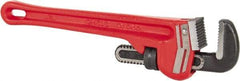 Proto - 12" Steel Straight Pipe Wrench - 2" Pipe Capacity - All Tool & Supply