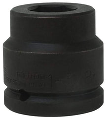 Proto - 1-1/2" Drive 3-15/16" Standard Impact Socket - 6 Points, 5-1/2" OAL - All Tool & Supply