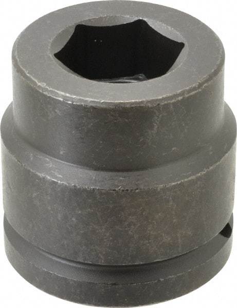 Proto - 1-1/2" Drive 1-1/2" Standard Impact Socket - 6 Points, 3-1/8" OAL - All Tool & Supply