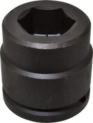 Proto - 1-1/2" Drive 1-11/16" Standard Impact Socket - 6 Points, 3-15/64" OAL - All Tool & Supply