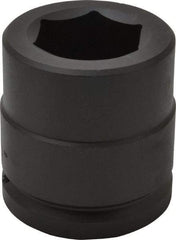 Proto - 1-1/2" Drive 1-13/16" Standard Impact Socket - 6 Points, 3-11/32" OAL - All Tool & Supply