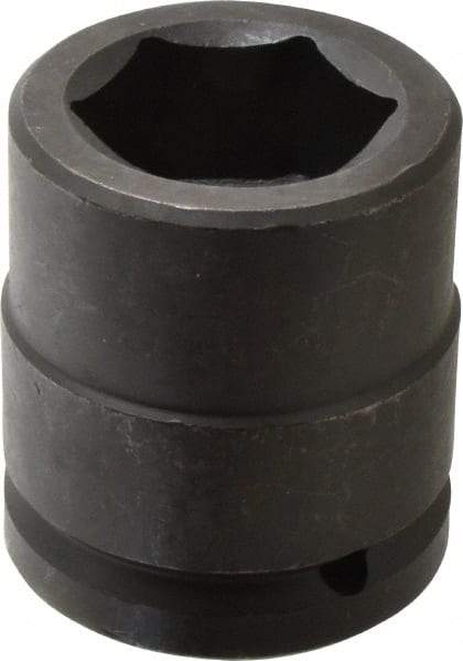 Proto - 1-1/2" Drive 1-15/16" Standard Impact Socket - 6 Points, 3-5/8" OAL - All Tool & Supply