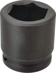 Proto - 1-1/2" Drive 2-9/16" Standard Impact Socket - 6 Points, 4" OAL - All Tool & Supply