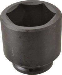 Proto - 1-1/2" Drive 3-1/2" Standard Impact Socket - 6 Points, 4-31/32" OAL - All Tool & Supply