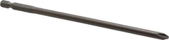 Irwin - #2 Phillips Screwdriver Bit - 1/4" Hex Drive, 6" OAL - All Tool & Supply