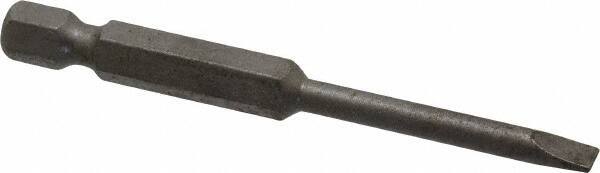 Irwin - 5/32" Slotted Screwdriver Bit - 1/4" Hex Drive, 2-3/4" OAL - All Tool & Supply