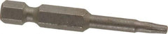 Irwin - T10 Torx Bit - 1/4" Hex Drive, 1-15/16" OAL - All Tool & Supply