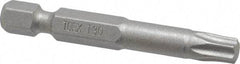 Irwin - T30 Torx Bit - 1/4" Hex Drive, 1-15/16" OAL - All Tool & Supply