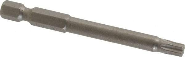 Irwin - T27 Torx Bit - 1/4" Hex Drive, 2-3/4" OAL - All Tool & Supply