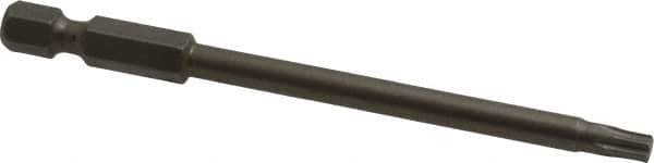 Irwin - T20 Torx Bit - 1/4" Hex Drive, 3-1/2" OAL - All Tool & Supply