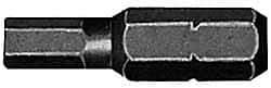 Irwin - 6mm Hex Screwdriver Bit - 5/16" Drive, 1-1/4" OAL - All Tool & Supply