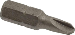 Irwin - 1/4" Drive, #2 Torq-Set Screwdriver Bit - 1" OAL - All Tool & Supply