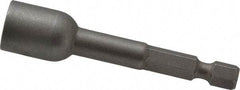 Irwin - 3/8" Magnetic Nutsetter - 1/4" Hex Drive, 2-9/16" OAL, 9/16" Socket Nose Diam - All Tool & Supply